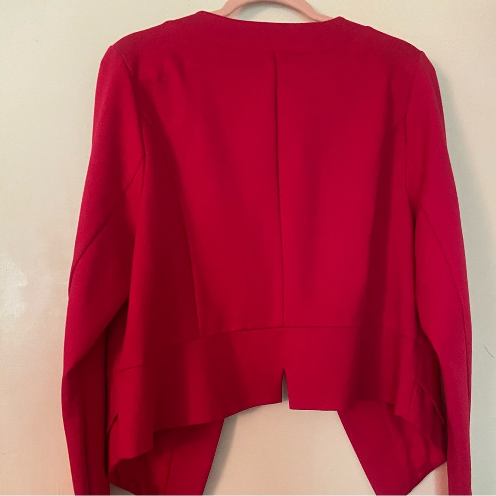 Torrid - Pink Cutaway Blazer, 2X - Picture 4 of 8